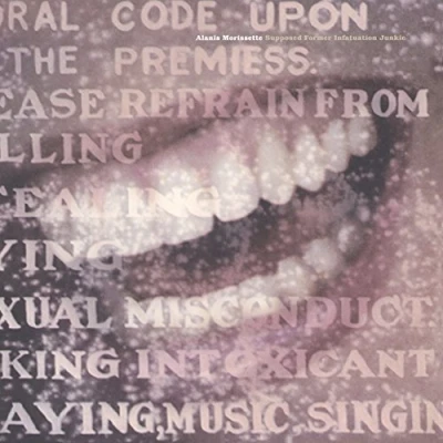 Image of Alanis Morissette Supposed Former Infatuation Junkie 180 Gram Black vinyl 2014 Dutch 2 LP set MOVLP1140