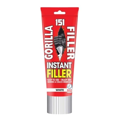 Image of Gorilla Filler Instant 300g White By 151