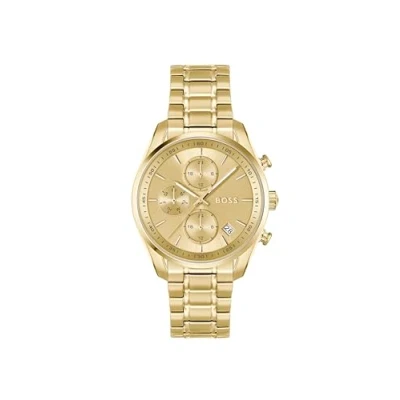 Image of BOSS Analogue Multifunction Quartz Watch for Women Grand Tour Ladies Collection with Stainless Steel Bracelet