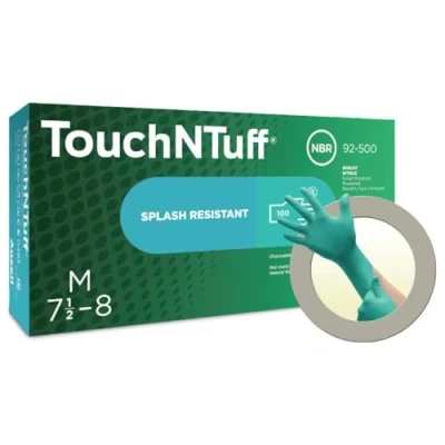 Image of Ansell 69 318 Disposable latex gloves, Small (100 Gloves)