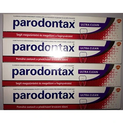 Image of Parodontax 4 x Ultra Clean Toothpaste 75 ml