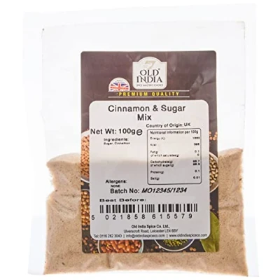 Image of Old India Cinnamon &amp; Sugar Mix 100g