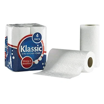 Image of 24 Rolls Klassic Kitchen Tissue Towel UK