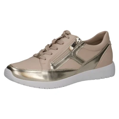 Image of CAPRICE Women&#039; 9 23781 42 Sneaker, Beige Comb, 6 UK