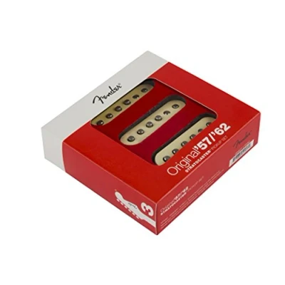 Image of Fender Original &#039;57/&#039;62 Strat Pickup Set Aged White