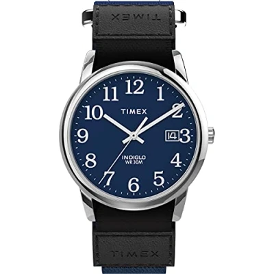 Image of Timex Easy Reader 35mm Fast wrap Strap Date Window Watch TW2U85000