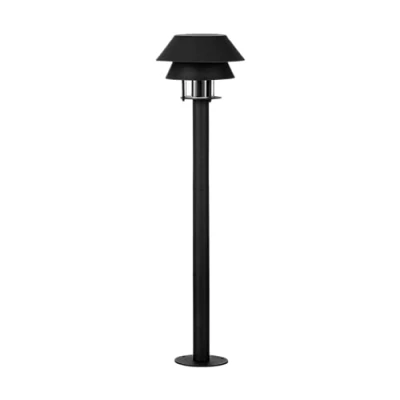 Image of EGLO Chiappera path light with a double lampshade