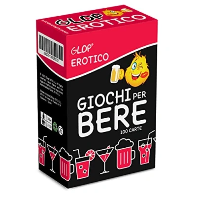 Image of Glop Ero Giochi da Tavolo Adulti Alcolici per Feste Bere di Carte Drinking Game Addio al Nubilato Celibato Idee Regalo