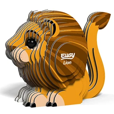 Image of EUGY Eco Friendly 3D Paper Puzzle (Lion)