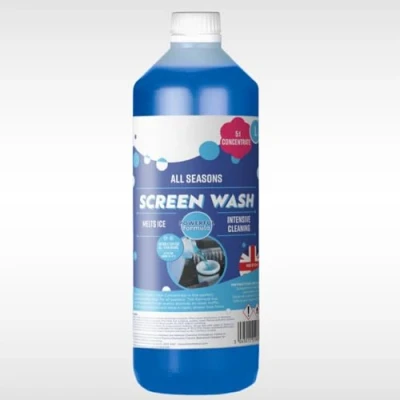 Image of Dunnet Tools All Season Screenwash Concentrate Windscreen Washer Fluid Effective To 5 Car Accessories Cleaning Products Home DIY Year Round Screen Wash (1L Screenwash)