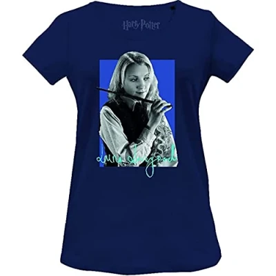 Image of HARRY POTTER Women&#039;s Wohapomts331 T Shirt, Navy Blue, S