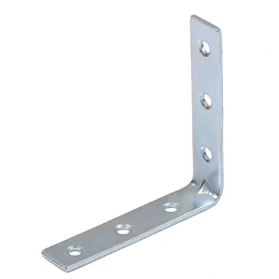 Image of 10x L Shaped 75mm Corner Braces/Brackets
