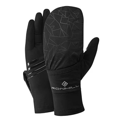 Image of RONHILL Running, Wind Block Glove, All Black, L