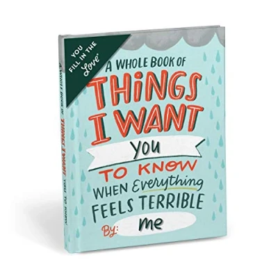 Image of Em &amp; Friends Feels Terrible Book Fill in the Love Blank Gift Journal, 4.10 x 5.40 inches