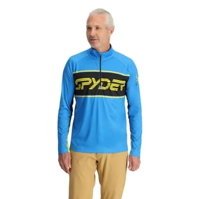 Image of Spyder PARAMOUNT 1/2 ZIP, Men&#039;s, Aether Blue, S