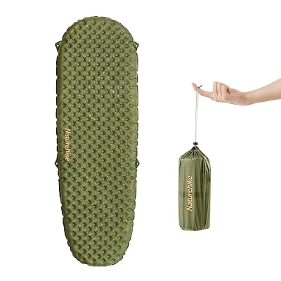 Image of Naturehike Ultralight Inflatable Camping Mat 5.8R/3.5R, Durable, Portable Sleeping Pad, Single Air Matress for Trekking, Hiking, Mountaineering, Backpacking, Traveling, Outdoor…