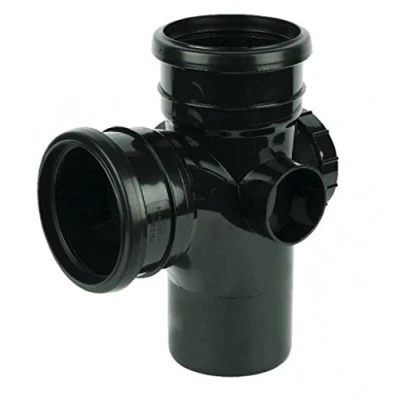 Image of FloPlast SP502 Access Branch 92.5o Black