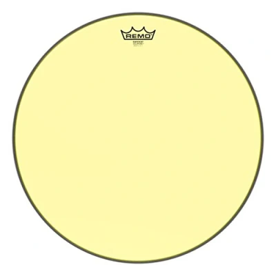 Image of Remo Emperor Colortone Yellow Drumhead, 18&quot;