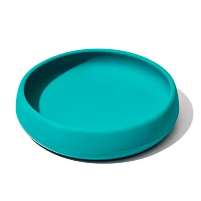 Image of OXO Tot Silicone Plate Teal