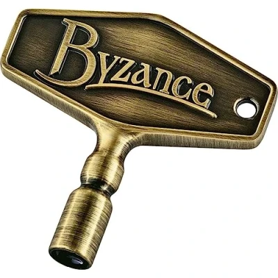 Image of Meinl Cymbals Byzance Drum Key with Wide Wing Grip — Antique Bronze Finish (MBKB)