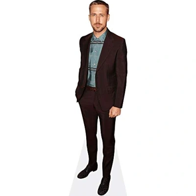 Image of Ryan Gosling (Burgundy Suit) Mini Size Cutout