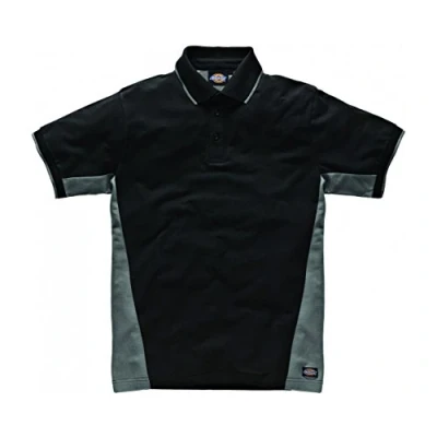 Image of Dickies Two Tone Polo Grey/Black S