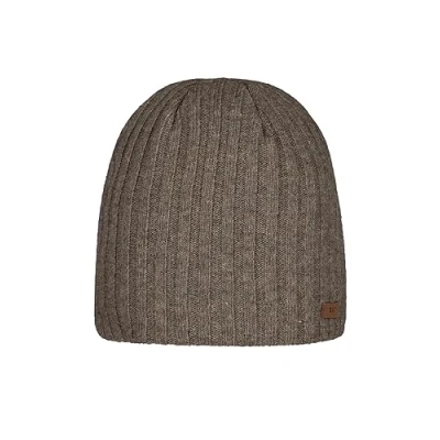 Image of Barts Haakon Beanie Heather Brown