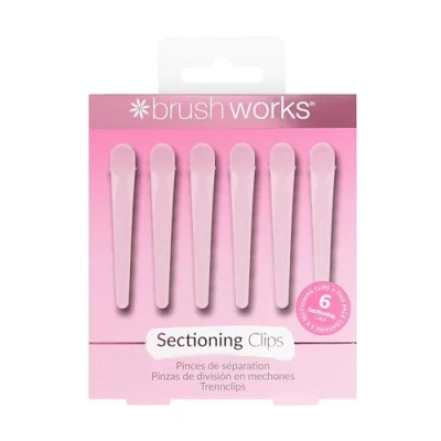 Image of Brushworks Sectioning Clips Pack of 6