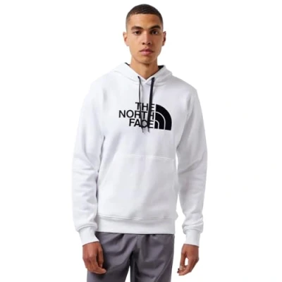 Image of THE NORTH FACE Drew Peak Crew Sweatshirt Tnf White Black XS