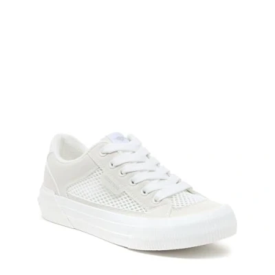 Image of Rocket Dog Women&#039;s Cheery Comfort Plush Foam Sneaker, Mesh White, 8 UK