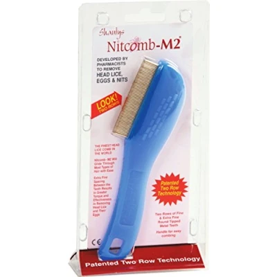 Image of Shantys Nitcomb M2 Head Lice Comb (color may vary)