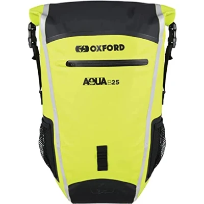 Image of Oxford OL476 Aqua B 25 All Weather Backpack, 25L, Black/Fluorescent