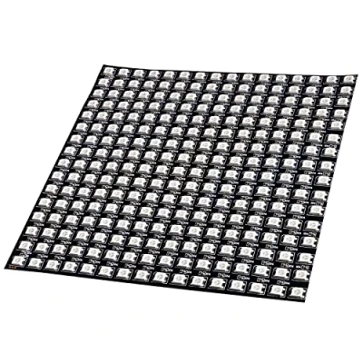 Image of AZDelivery RGB Led Panel WS2812B 16x16 256 LEDs Flexible Module 5050SMD IC Single Addressable Full Color Functions with DC5V Compatible Raspberry Pi