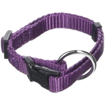 Image of Kerbl Miami Collar Adjustable, 10 mm 20 x 35 cm, Purple