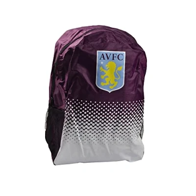 Image of Aston Villa FC Fade Design Backpack Backpack, Adults Unisex, Multicoloured (Multicoloured), One Size