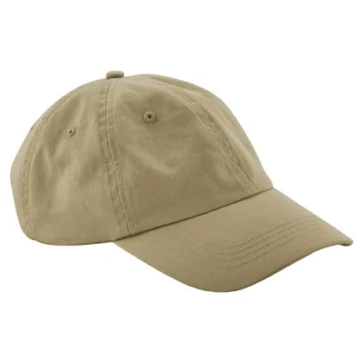 Image of Beechfield Low Profile 6 Panel Dad Baseball, Running Accessories, All Round, Sun Hat, Trucker, Mens, Womens, Unisex, Hat 100% Chino Cotton Desert Sand