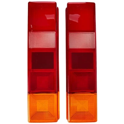 Image of Bison Parts BP17 1547 Rear Tail Light Lamp Lens Pair