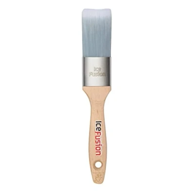 Image of ProDec Advance 1.5 inch Ice Fusion Oval Trade Synthetic Paint Brush for Painting with Emulsion, Gloss, Satin Paints Ideal Skirting Board, Architrave and Other Curved or Moulded Surfaces, 1.5&quot; 38mm
