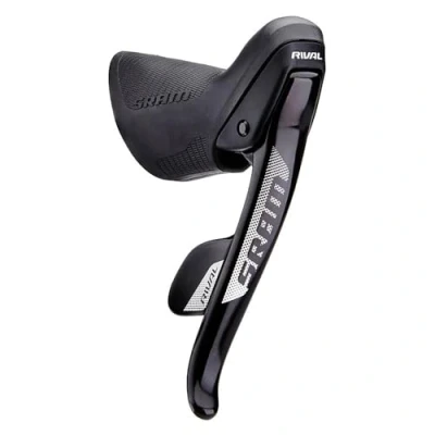Image of Sram Rival22 Set 11 Speed Rear Index Front Shift/Brake Lever, Black