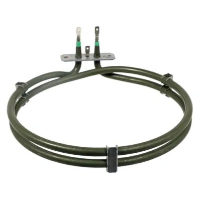 Image of SPARES2GO Fan Oven Element 2 Turn compatible with Bush Cooker (2000W)