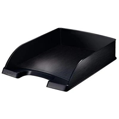 Image of Leitz A4 Letter Tray, Satin Black, Style Range, 52540094