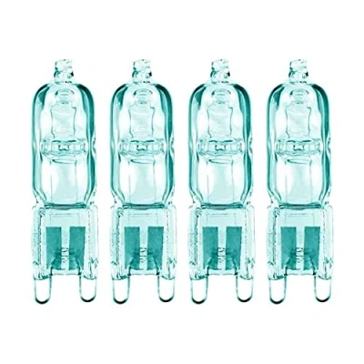 Image of Bell G9 Halogen Energy Saving Light Bulbs 240V 18W (18=25W) 2700K Warm White Clear Capsule Lamp Clear, Dimmable (4)