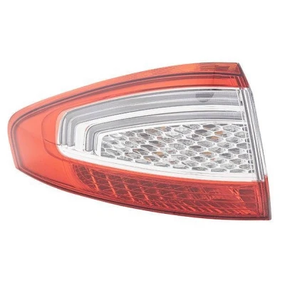 Image of 1717215, 1738521, 1767495, BS7113405AD Rear light HELLA 9EL 354 997 051 Left Outer section LED, PY21W with bulb, without bulb holder FORD: MONDEO 4