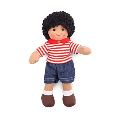 Image of Bigjigs Toys Otis Rag Doll (Small) My First Dolly, Plush Soft Dolls, Baby For Girls &amp; Boys, Ragdoll Suitable From Birth, Swap Ragdolls Clothes Outfits, 1 Year Olds +, Size 28cm
