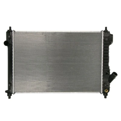 Image of 95227752, 95227753, 96942180, 96942181, 96942183 Engine radiator NRF 59054 Aluminium 600mm 410mm 25mm Brazed cooling fins