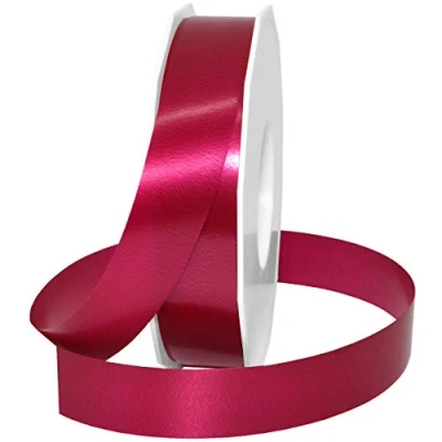 Image of C.E. Pattberg Präsent America Curling Ribbon Bordeaux 25 mm width, 91 m length