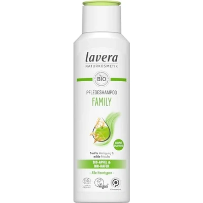 Image of lavera Shampoo Family Hair Care Natural Cosmetics vegan certified 250ml