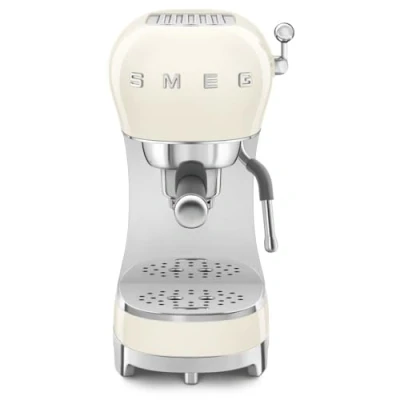 Image of Smeg ECF02CRUK Espresso Coffee Machine Cream