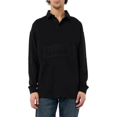 Image of United Colors of Benetton Men&#039;s Polo Shirt M/L 3g9wu3020, Black, M