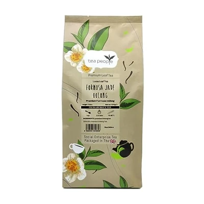 Image of Tea People Formosa Jade Oolong, Loose Leaf Oolong In A Small Catering Pack, 500 g